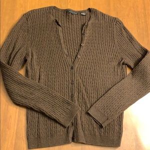 Cute chocolate brown cardigan